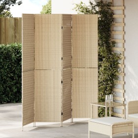 Divisores de habitaciones Beige Ratán Alto Plegable by , Room dividers - Ref: Foro24-42003675, Price: 133,46 €, Discount: %