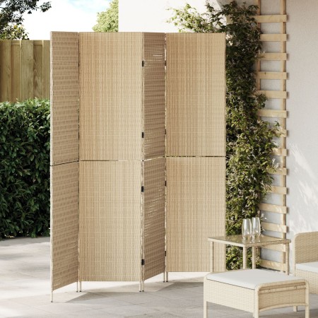 Divisores de habitaciones Beige Ratán Alto Plegable by , Room dividers - Ref: Foro24-42003675, Price: 133,46 €, Discount: %