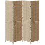 Divisores de habitaciones Beige Ratán Alto Plegable by , Room dividers - Ref: Foro24-42003675, Price: 133,46 €, Discount: %