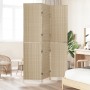 Divisor de habitación 3 paneles plegable beige 146x200 cm de poliratán de , Divisores de ambientes - Ref: Foro24-42003678, Pr...