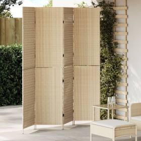 Divisores de habitación Beige Madera, Tela de , Divisores de ambientes - Ref: Foro24-42003679, Precio: 169,69 €, Descuento: %
