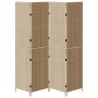 Divisores de habitación Beige Madera, Tela von , Raumteiler - Ref: Foro24-42003679, Preis: 169,69 €, Rabatt: %