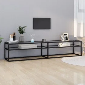 Transparenter TV-Schrank aus gehärtetem Glas, 200 x 40 x 40,5 cm von vidaXL, TV-Möbel - Ref: Foro24-331726, Preis: 139,85 €, ...