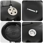 Carro de Barbacoa de Carbón con Tapa Negro 96x72x113 cm Metal von , Grillen - Ref: Foro24-42003856, Preis: 189,17 €, Rabatt: %