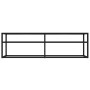 Schwarzer TV-Schrank aus gehärtetem Glas, 140 x 40 x 40,5 cm von vidaXL, TV-Möbel - Ref: Foro24-331715, Preis: 111,48 €, Raba...