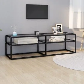 Transparenter TV-Schrank aus gehärtetem Glas, 140 x 40 x 40,5 cm von vidaXL, TV-Möbel - Ref: Foro24-331714, Preis: 111,63 €, ...