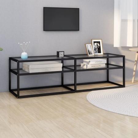 Transparenter TV-Schrank aus gehärtetem Glas, 140 x 40 x 40,5 cm von vidaXL, TV-Möbel - Ref: Foro24-331714, Preis: 114,30 €, ...
