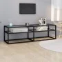 Transparenter TV-Schrank aus gehärtetem Glas, 140 x 40 x 40,5 cm von vidaXL, TV-Möbel - Ref: Foro24-331714, Preis: 111,63 €, ...