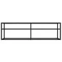 Transparent tempered glass TV cabinet 140x40x40.5 cm by vidaXL, TV Furniture - Ref: Foro24-331714, Price: 111,63 €, Discount: %
