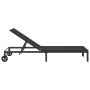 Tumbona con Ruedas Negra de Poliratán von , Liegen - Ref: Foro24-42004129, Preis: 150,49 €, Rabatt: %