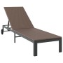 Tumbonas 2 pcs con Ruedas y Mesa Marrón Poliratán by , Loungers - Ref: Foro24-42004130, Price: 266,54 €, Discount: %
