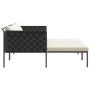 Tumbona con cojines para 2 personas color antracita 115x153x69,5 cm de acero de , Tumbonas - Ref: Foro24-42004136, Precio: 26...