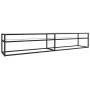 Transparent tempered glass TV cabinet 220x40x40.5 cm by vidaXL, TV Furniture - Ref: Foro24-331730, Price: 133,26 €, Discount: %