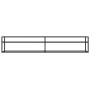 Mueble para TV vidrio templado transparente 220x40x40,5 cm de vidaXL, Muebles TV - Ref: Foro24-331730, Precio: 135,25 €, Desc...