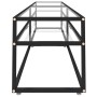 Mueble para TV vidrio templado transparente 220x40x40,5 cm de vidaXL, Muebles TV - Ref: Foro24-331730, Precio: 135,25 €, Desc...