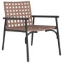 Sillas de jardín  2 pcs Negro 79x56x73,5 cm Ratán Poliéster | Foro24.es | Tu tienda online para hogar, jardín y más Foro24.es