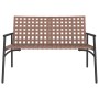Banco de Jardín Negro 113x79x75 cm Ratán Sintético von , Gartenstühle - Ref: Foro24-42004144, Preis: 123,30 €, Rabatt: %