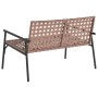 Banco de Jardín Negro 113x79x75 cm Ratán Sintético von , Gartenstühle - Ref: Foro24-42004144, Preis: 123,30 €, Rabatt: %