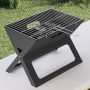 Parrilla BBQ de Carbón - Plegable, Negra, 46x30x31 cm, Hecha de Acero | Foro24.es | Tu tienda online para hogar, jardín y más Foro24.es