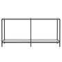 Weißer Konsolentisch aus gehärtetem Glas, 160 x 35 x 75,5 cm von vidaXL, Seitentische - Ref: Foro24-331700, Preis: 95,65 €, R...