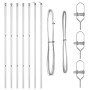 Postes de cerca 7 pcs Ø32 mm 190 cm Acero galvanizado von , Zaunpfosten - Ref: Foro24-42004228, Preis: 61,50 €, Rabatt: %