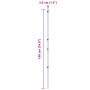 Postes de cerca 7 pcs Ø32 mm 190 cm Acero galvanizado von , Zaunpfosten - Ref: Foro24-42004228, Preis: 61,50 €, Rabatt: %