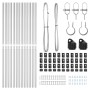 Postes de Cercas  13 pcs Ø32 mm 210 cm Acero Galvanizado | Foro24.es | Tu tienda online para hogar, jardín y más Foro24.es