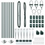 Postes de cerca con pica 7 pcs Ø32 mm 60 cm de acero galvanizado von , Zaunpfosten - Ref: Foro24-42004234, Preis: 87,83 €, Ra...