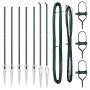 Set De Postes De Cerca Con Picos 14 Piezas Verde Metal de , Postes de cerca - Ref: Foro24-42004244, Precio: 94,79 €, Descuent...