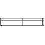 TV-Schrank aus schwarzem gehärtetem Glas 220x40x40,5 cm von vidaXL, TV-Möbel - Ref: Foro24-331731, Preis: 143,24 €, Rabatt: %