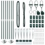 Postes de cerca con picos 7 pcs Ø32 mm 170 cm de acero galvanizado by , fence posts - Ref: Foro24-42004246, Price: 102,09 €, ...