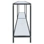 Konsolentisch aus weißem gehärtetem Glas 180x35x75,5 cm von vidaXL, Seitentische - Ref: Foro24-331704, Preis: 116,99 €, Rabat...