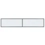 Tempered glass white console table 180x35x75.5 cm by vidaXL, Side tables - Ref: Foro24-331704, Price: 114,77 €, Discount: %