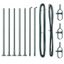 Kit de Postes de Cerramiento con Bases Set de 7 Verde de , Postes de cerca - Ref: Foro24-42004286, Precio: 52,76 €, Descuento: %