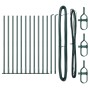 Set de postes de cerca Set de 13 Verde Concreto, Metal de , Postes de cerca - Ref: Foro24-42004287, Precio: 91,33 €, Descuent...