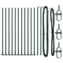 Conjuntos de Postes de Cercado con Placas Base Conjunto de 26 Verde de , Postes de cerca - Ref: Foro24-42004291, Precio: 109,...