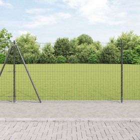 Set de Posts de Cerca Set de 26 Gris Concreto 3.2 x 3.2 x 78.5 cm de , Postes de cerca - Ref: Foro24-42004309, Precio: 120,84...