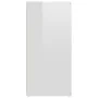 Glossy white plywood sideboard 80x36x75 cm by vidaXL, Sideboards - Ref: Foro24-805776, Price: 103,15 €, Discount: %