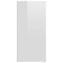 Hochglanzweißes Sperrholz-Sideboard 80x36x75 cm von vidaXL, Sideboards - Ref: Foro24-805776, Preis: 103,15 €, Rabatt: %