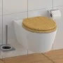 SCHÜTTE Toilet seat with soft close NATURAL BAMBOO by SCHÜTTE, Toilet and bidet seats - Ref: Foro24-438760, Price: 65,19 €, D...