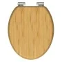 SCHÜTTE Toilet seat with soft close NATURAL BAMBOO by SCHÜTTE, Toilet and bidet seats - Ref: Foro24-438760, Price: 65,19 €, D...