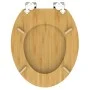 SCHÜTTE Toilet seat with soft close NATURAL BAMBOO by SCHÜTTE, Toilet and bidet seats - Ref: Foro24-438760, Price: 65,19 €, D...