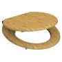 SCHÜTTE Toilet seat with soft close NATURAL BAMBOO by SCHÜTTE, Toilet and bidet seats - Ref: Foro24-438760, Price: 65,19 €, D...