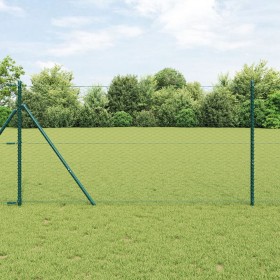 Cerca Hexagonal Verde 1x50 m Metal von , Zaunpaneele - Ref: Foro24-42005424, Preis: 61,03 €, Rabatt: %