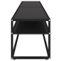 TV-Ständer schwarz gehärtetes Glas 200x40x40,5 cm von vidaXL, TV-Möbel - Ref: Foro24-331727, Preis: 145,89 €, Rabatt: %