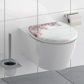 SCHÜTTE Toilet seat with soft close FLOWERS & WOOD by SCHÜTTE, Toilet and bidet seats - Ref: Foro24-438772, Price: 37,93 €, D...