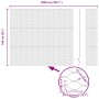 Cerca Hexagonal Gris 1.6x10 m de Acero de , Paneles de vallas - Ref: Foro24-42005511, Precio: 25,47 €, Descuento: %