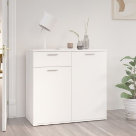 White plywood sideboard 80x36x75 cm by vidaXL, Sideboards - Ref: Foro24-805770, Price: 86,10 €, Discount: %