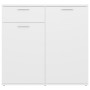 Weißes Sperrholz-Sideboard 80x36x75 cm von vidaXL, Sideboards - Ref: Foro24-805770, Preis: 86,10 €, Rabatt: %