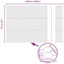 Cerca Hexagonal Gris 1.6x50 m Acero de , Paneles de vallas - Ref: Foro24-42005587, Precio: 81,71 €, Descuento: %